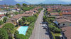 Bright three-room apartment in well-kept residence with swimming pool and green spaces in Moniga del Garda