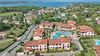 End-of-terrace two-bedroom apartment with large garden and garage in Manerba del Garda 