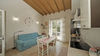 Two-bedroom apartment with dual private outdoor spaces and pool in Manerba del Garda