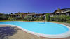 Bright three-room apartment in a renowned residence with swimming pool in Polpenazze del Garda