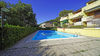 Two-room apartment with balcony in quiet residence with swimming pool in Soiano del Lago