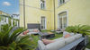 Prestigious two-room apartment with private courtyard and garage, for sale in the center of Salò