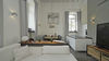 Prestigious two-room apartment with private courtyard and garage, for sale in the center of Salò