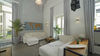 Prestigious two-room apartment with private courtyard and garage, for sale in the center of Salò