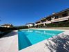 Three-room apartment with living terrace in residence with swimming pool for sale in Portese
