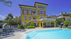 Charming Liberty-style villa with lake view, wonderful swimming pool and dependace, in Roé Volciano for Sale