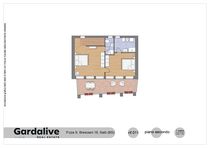 Historic 16th-century building with spectacular lake view, completely renovated, in the heart of the historic centre of Morgnaga for Sale