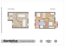 Peschiera del Garda, Splendid terraced villa surrounded by greenery for sale