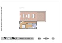 Sirmione, Punta Grò, end-of-terrace villa with a private pool, just a few metres from the lake, for sale