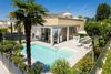 Sirmione, Punta Grò, end-of-terrace villa with a private pool, just a few metres from the lake, for sale