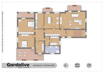 Sirmione, Elegant Villa on 3 levels with Private Garden for sale