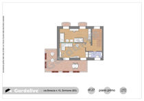 Sirmione, Chiodi. Villa with private garden and swimming pool for sale