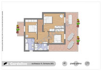 Sirmione, Brema, wonderful villa with garden for sale