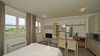 Lake View Studio Apartment in Residence with Pool