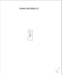 Three-room apartment with private garden, porch and garage